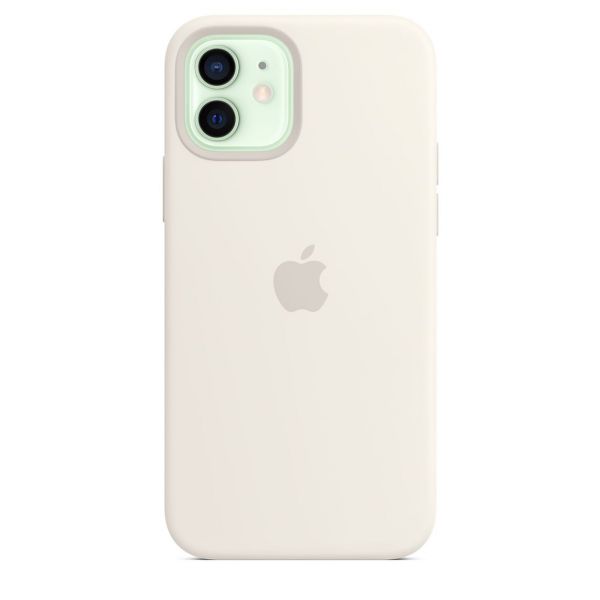 iPhone 12 Silicone Case(White)