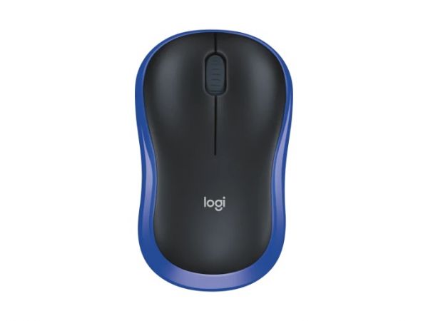 Logitech Mouse Wireless M185(Blue)