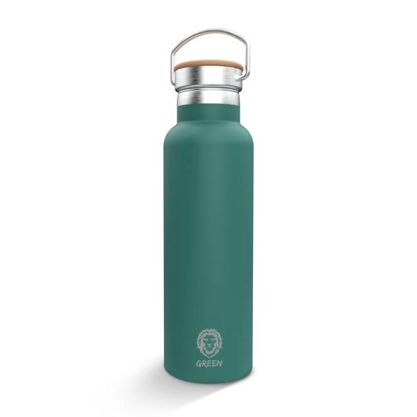  Green Vacuum Stainless Bottle 600ml-Blue