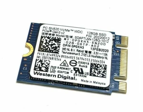 Wd hot sale 128gb ssd