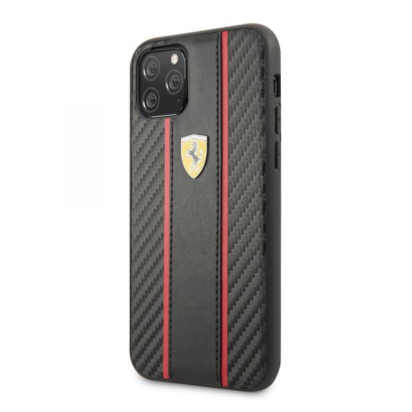 iPhone 11 Pro Ferrari SF Carbon PU Leather