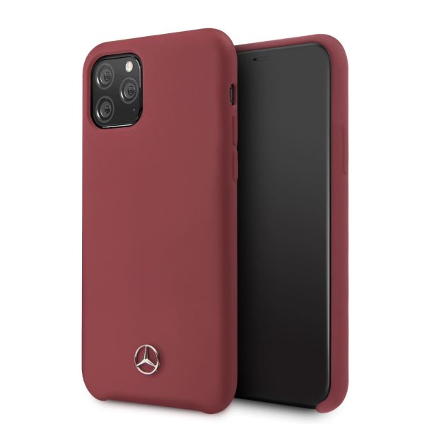 iPhone 12 Pro Mercedes-Benz Silicone Case(Red)