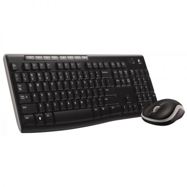 Logitech 920 MK270 Wired Keyboard+Mouse  Combo