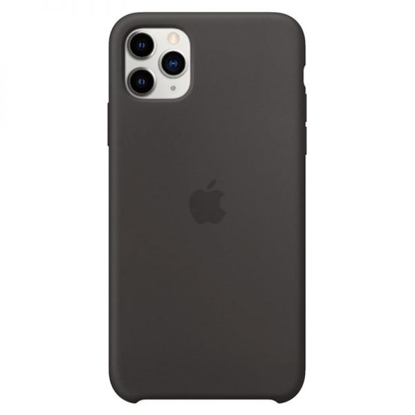 iPhone 11 Pro Max Silicone Case(Black)