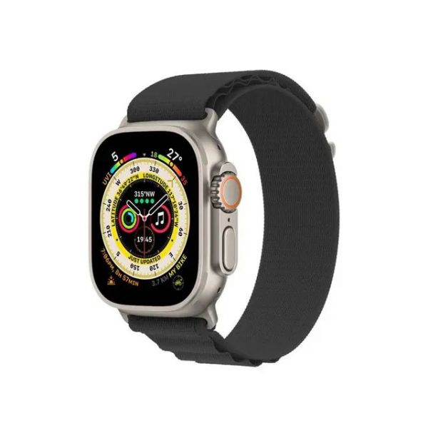 Green Lion Ultra Smart Watch 49MM - Black/Black(Strap)