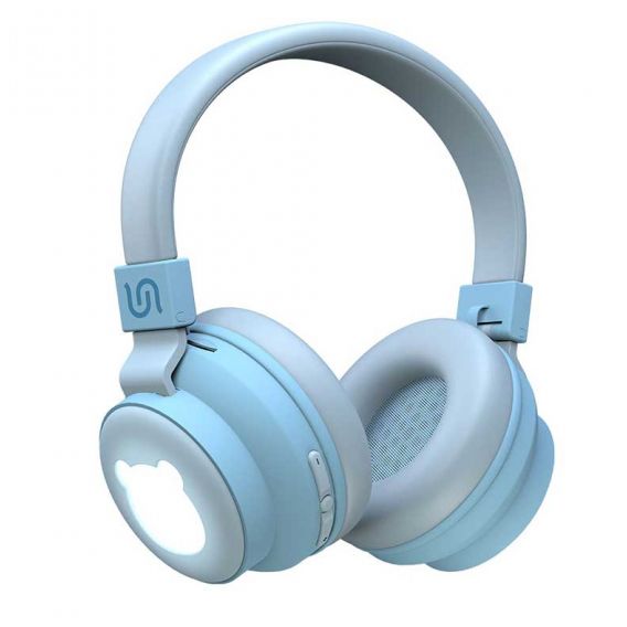 Porodo Soundtec Kids Wireless Over-Ear Headphone - Blue Bear