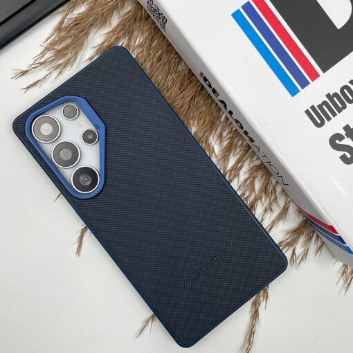 Samsung Galaxy S25 Ultra Vegan Leather Case(Blue) - 31917