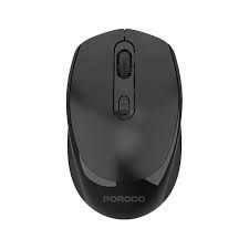Porodo Wireless Mouse DPI 1600 Dual Mode 300mAh(Black) - 32687