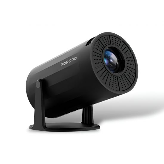  Porodo 1080P Projector LFS102 Wireless Mirroring Multi Angle - 32753