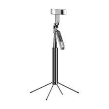 Porodo Selfie Stick 185cm Extendable with Dual Detachable Lights, 4 Leg - 32719