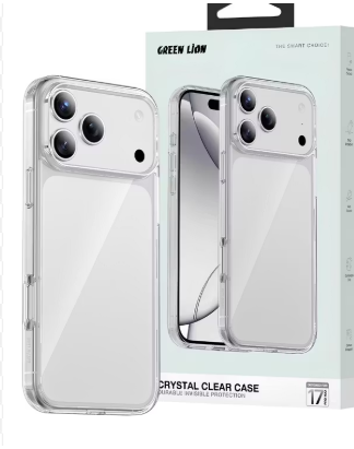 iPhone 17 Pro Max Green Lion Crystal Clear Case  - 33515