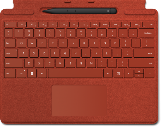 Microsoft Surface Pro Type Cover Keyboard(Red) - 28350