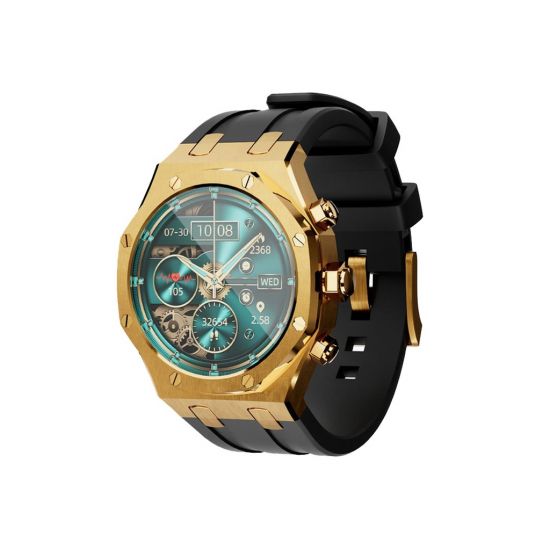 Porodo CristalloAP Smart Watch Blue Dial(Gold) - 28856