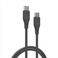 Cable Type-C to Type-C Porodo 60W 2m(Black) - 26734