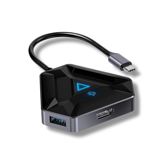 Adapter Porodo Gaming 6 in 1 USB-C HDM USB-C 100W - 30313