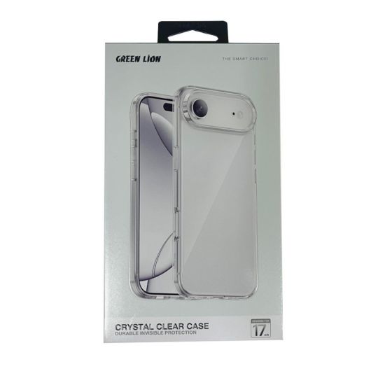 iPhone 17 Air Green Lion Crystal Clear Case - 33514