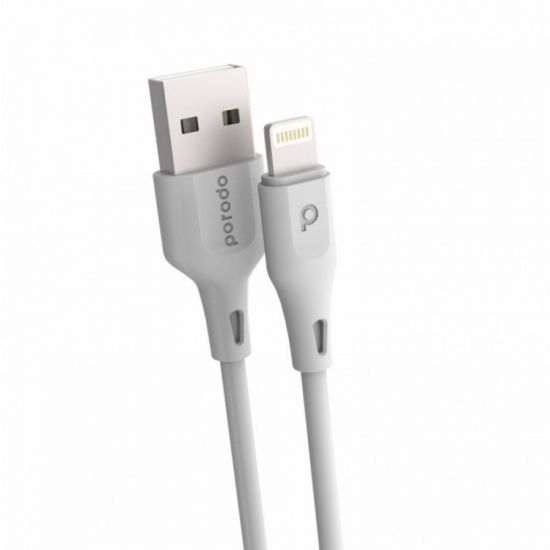 Porodo USB Cable Lightning Connector 3m(White) - 23894