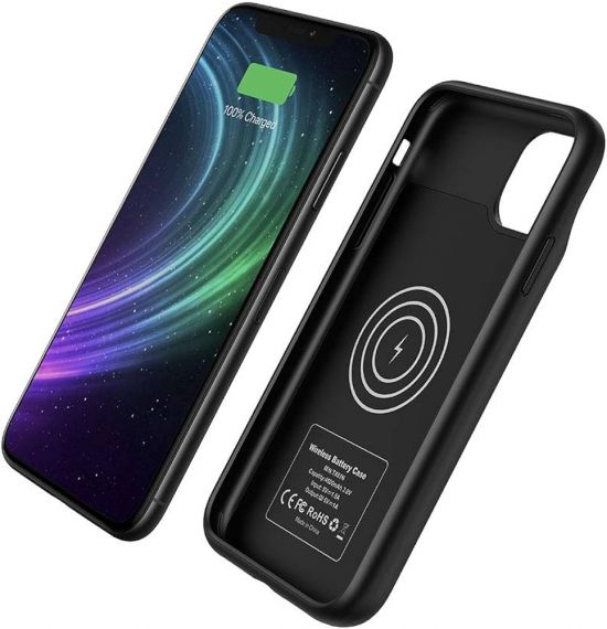 Iphone 11 Pro Max Porodo Wireless Battery Case 4500mAh - 28963