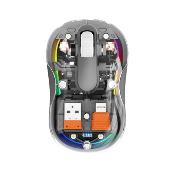 Green Lion Wireless Turtle Mouse 2400DPI(Gray) - 32804