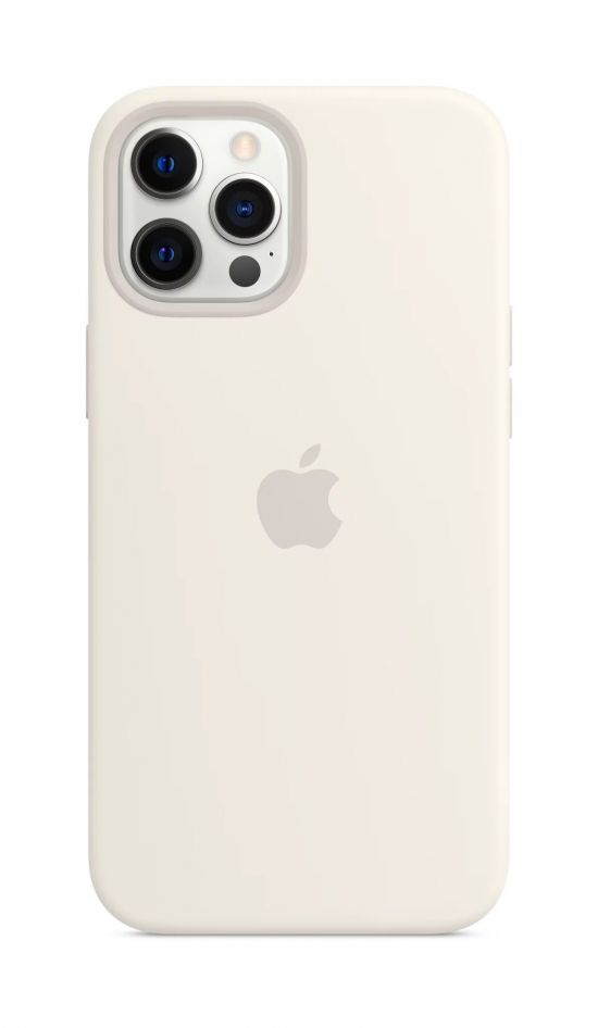 iPhone 12 Pro Max Silicone Case (White) - 26278