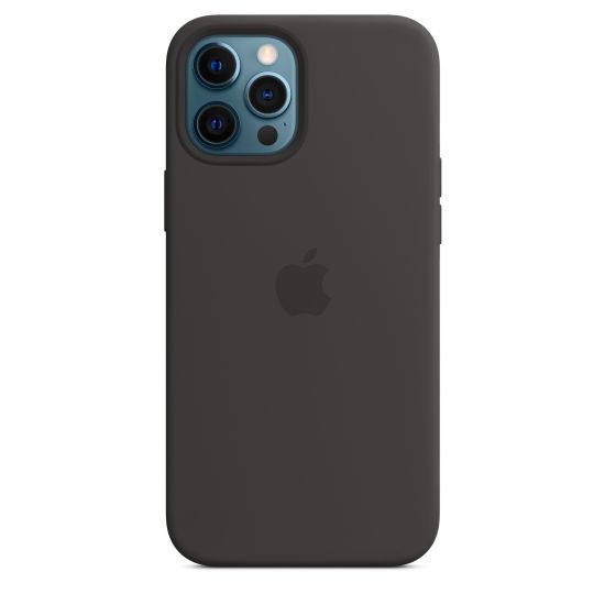 iPhone 12 Pro Max Silicone Case(Black) - 21187