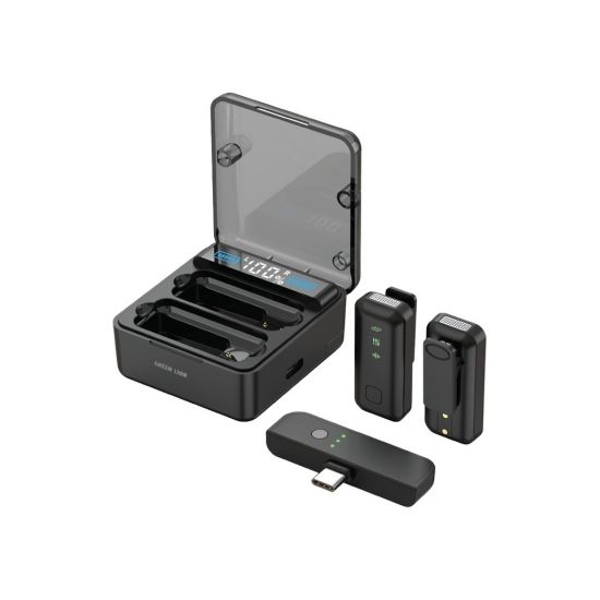 Green Lion 2 in 1 GM-88X Microphone(Black) - 32394