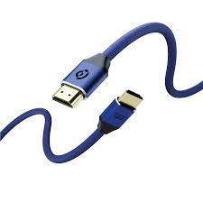 Cable HDMI to HDMI Powerology 8K Braided 2M(Navy Blue) - 29051