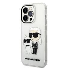 iPhone 15 Pro/15 Pro Max Karl Lagerfeld IML Glitter NFT Karl & Choupette Hard - 28498