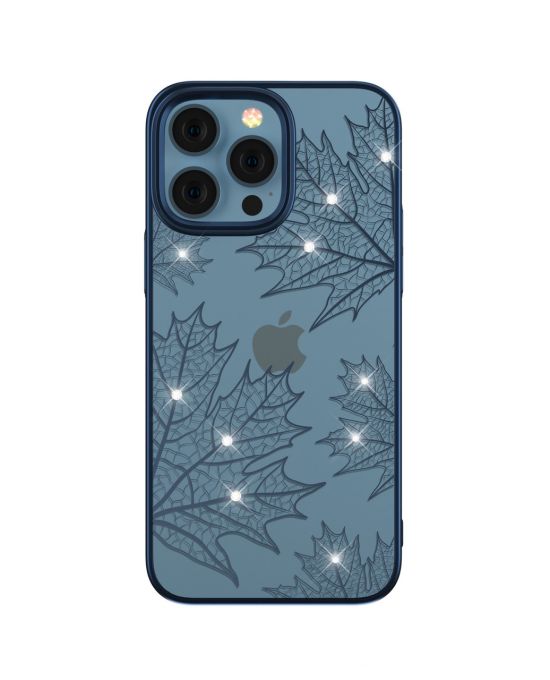 iPhone 14 Pro Max Devia Autumn Series Protective Case(Blue) - 24401