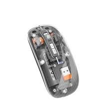 Green Lion Transparent Mouse 2(Gray) - 32093