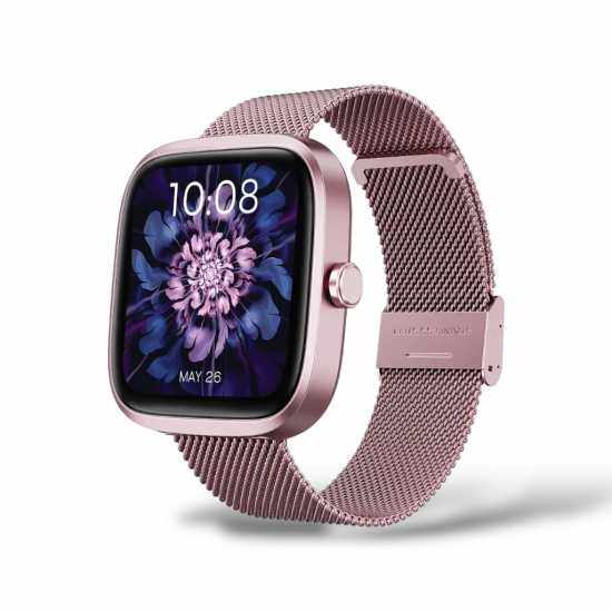 Porodo Skwer Smart Watch 1.72” (Pink) - 32463