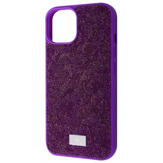 iPhone 14 The Bling World Desire for Fashion(Purple) - 24426