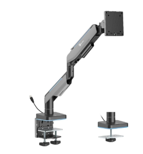 GamerTek Pivot Single RGB Monitor Arm - 33400