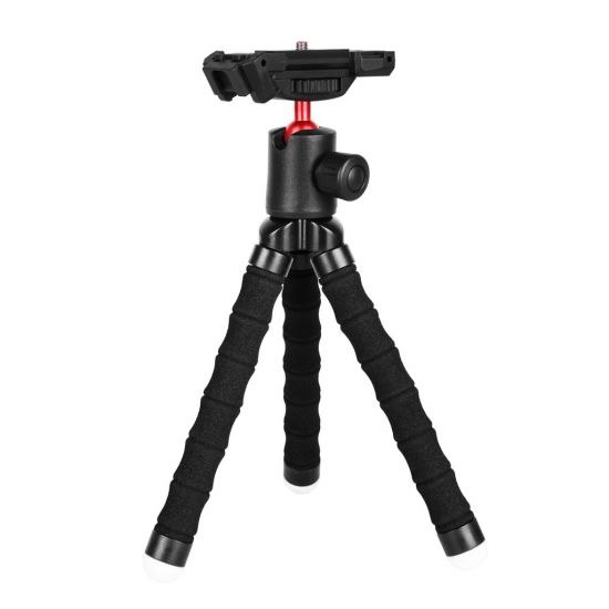 Porodo Table Tripod with Phone Holder(Black) - 32725