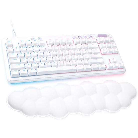 Logitech G713 Gaming Keyboard(White) - 27443