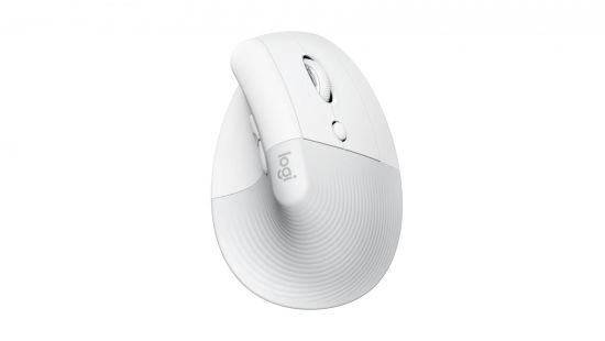 Logitech Lift Vertical Ergo Mouse(Pale Grey) - 30347