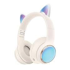 Green Lion GL-400 Kids Wireless Head Phone(Cream) - 29578