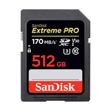 SanDisk Extreme Pro SD Card(512GB) - 26412