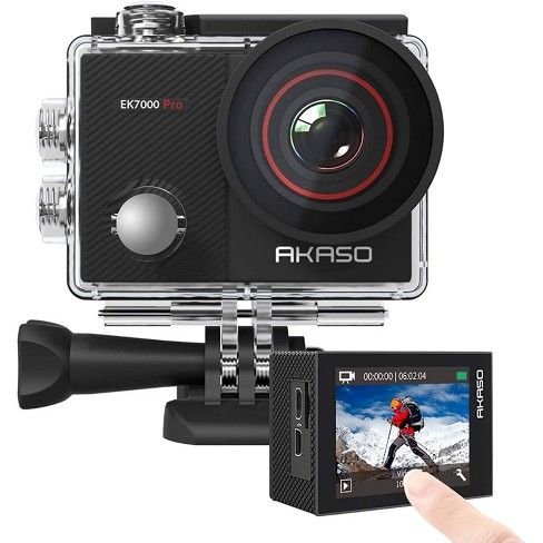 Akaso 4K Wifi  Waterproof action camera EK7000(Black) - 26616