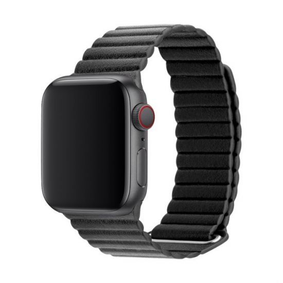 Apple Watch Band Leather 42/44mm(Black) - 24081