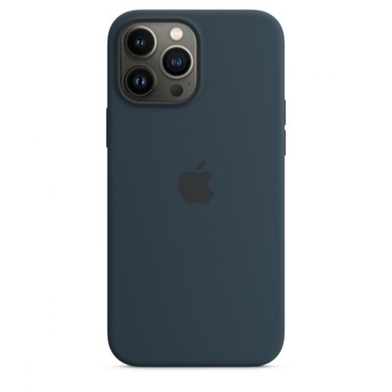 iPhone 13 Pro Max Silicone Case (Blue) - 26281