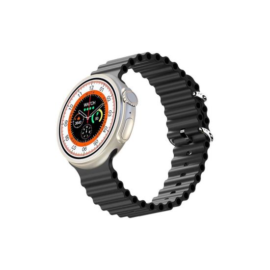 Porodo Ultra Evo Smart Watch(Titanium/Black) - 26857