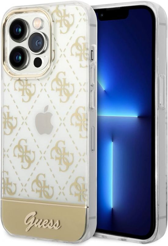 iPhone 14 Pro Guess Electro Script Hard Case - 29302