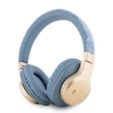Guess PU 4G Leather BT Headphone Sound with Script Metal Logo(Blue) - 27967
