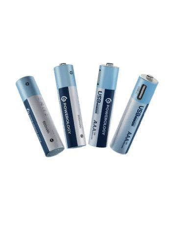  Rechargeable Lithium Battery AAA(4pcs)600mAh/900mWi - 28994