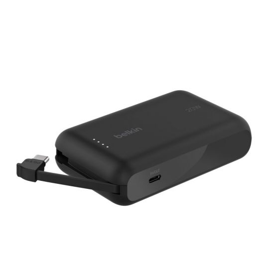 Belkin BoostCharge Power Bank 10K with Intregrated Cable  - 32026