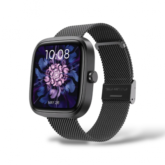 Porodo Skwer Smart Watch 1.72” (Black) - 32462