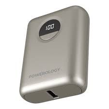 Power Bank Powerology Ultra Compact 10000mAh PD 20W(Titanium) - 28993