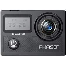 Akaso 4K Wifi Waterproof Action Camera Brave 4(Black) - 26613