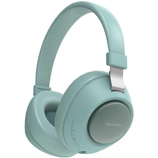 Porodo Soundtec Eclipse Wireless Over-Ear Headphone(Green) - 26902